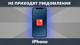 Почему не всплывают уведомления на iPhone в Милабель