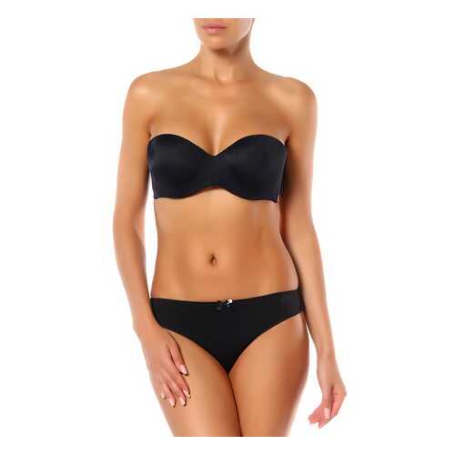 Бюстгальтер бандо женский Cotton Club MANOLA 650 C 05 NERO черный 3C IT в Милабель