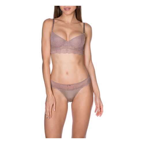 Бюстгальтер женский ROSE&PETAL LINGERIE 86038 коричневый 85D FR в Милабель