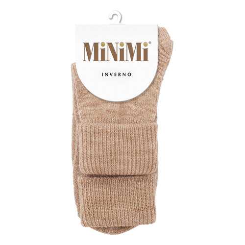 Носки женские MiNiMi MINI INVERNO 3301 бежевые one size в Милабель