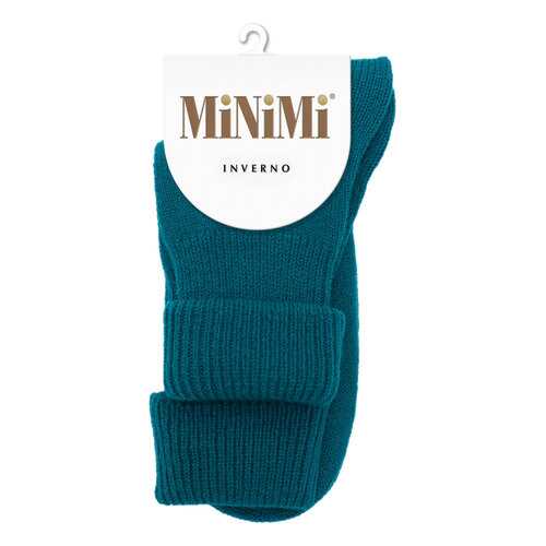 Носки женские MiNiMi MINI INVERNO 3301 зеленые one size в Милабель