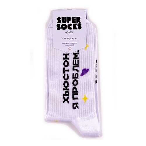 Носки женские Super Socks Houston белые 36-40 в Милабель