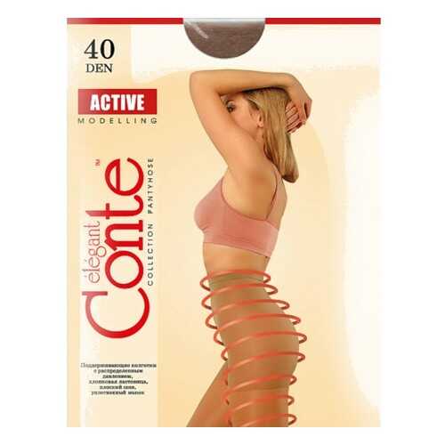 Колготки капроновые Conte ACTIVE 40 Mocca, размер 4 в Милабель