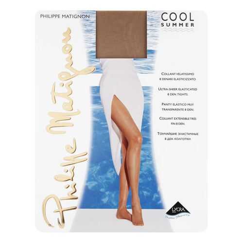 Колготки Philippe Matignon COOL SUMMER 8 / The (Чай) / 2 (S) в Милабель
