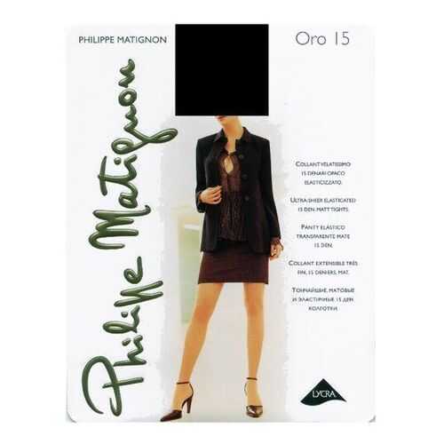 Колготки Philippe Matignon ORO 15 / Nero (Черный) / 4 (L) в Милабель