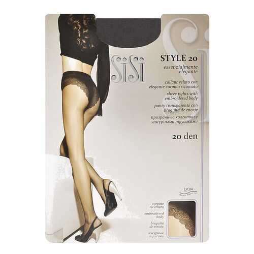 Колготки SiSi STYLE 20 / Grafite (Мокрый асфальт) / 5 (XL) в Милабель