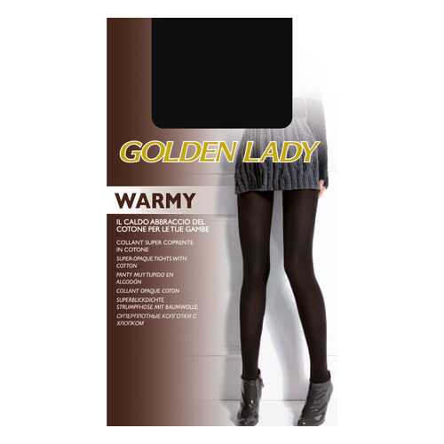 Колготки женские Golden Lady WARMY черные 5 (XL) в Милабель