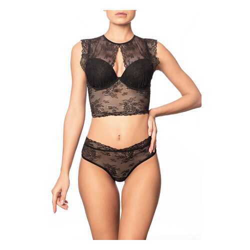 Трусы женские GRACIJA-RIM 92501-003349 черные 38 FR в Милабель